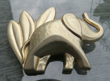 Kenzo Jungle Jungle L'Éléphant Brosche auch als Anhänger einsetzbar