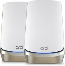 NETGEAR Orbi WiFi 6E Mesh Quad-Band WLAN System RBKE962 WiFi 6E Router 1Satellit