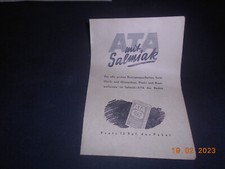 original Werbung Reklame Annonce ATA Scheuerpulver 1939