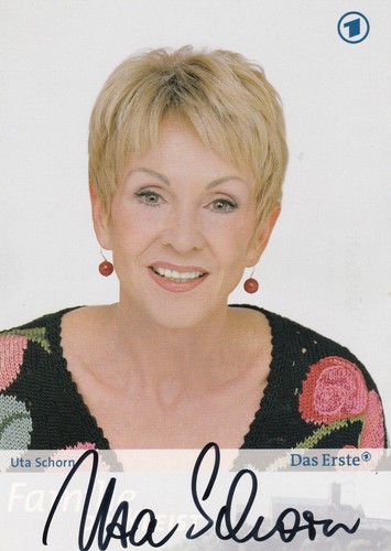 Autogramm uta schorn - -,