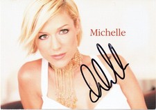 MICHELLE Autogrammkarte