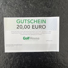 Golf House Gutschein 20€