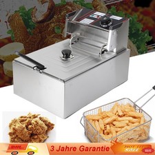 2500W Profi Friteuse Edelstahl