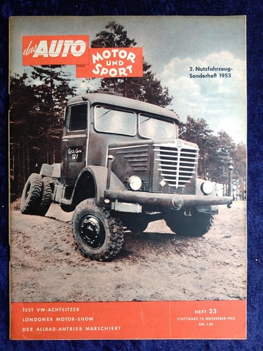 Ams auto motor sport 1953 - ams,