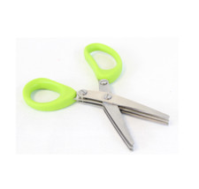 2 Stück Kräuterschere Küchenschere Gemüse Kräuter Schere Gemüseschere WSM 3 + 2 