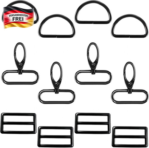 Nähzubehör set mit ringen - set, d-ringen