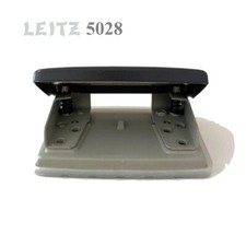 Leitz© Vintage Locher 5028 Hellgrau/Dunkelgrau DIN A 4 / 5 / 6