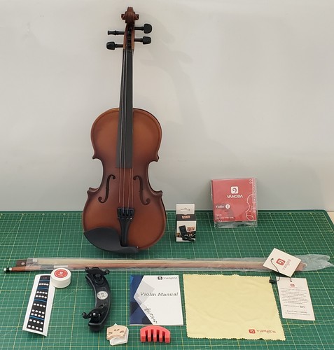 Vangoa solid wood violin - solid,