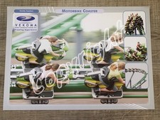 Werbeprospekt MOTORBIKE COASTER Vekoma - Achterbahn Kirmes Freizeitpark Brochure