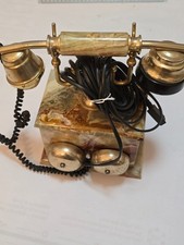 Vintage Onyx Marmor Telefon