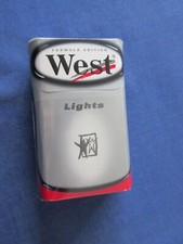 leere Zigarettenschachtel WEST Formula special Edition noch aus DM Zeiten