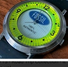 Fossil Uhr Vintage Licht 90er