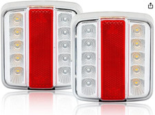 2 x LED 12V Rücklicht Rückleuchten PKW-Anhänger Wohnwagen Leuchte Blinklicht E4