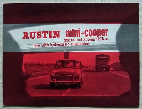 Austin mini cooper - cooper, 998cc