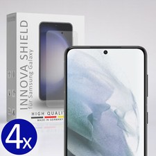 4x Panzerfolie Displayglas Schutz für Samsung Galaxy S21 Echt 9H Fingerabruck HD