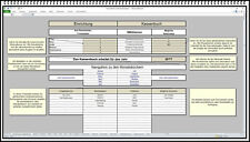 Kassenbuch Cash book