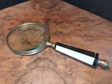 Große Lupe. Messing &