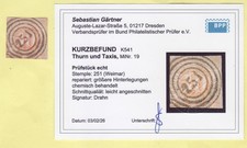 ++ AD Thurn & Taxis MiNr 19