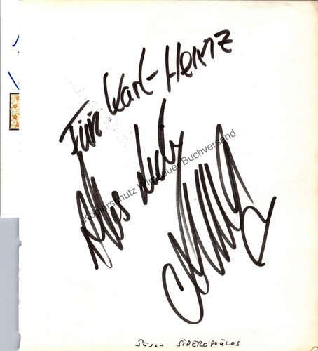 Original autogramm susan - autogramm,