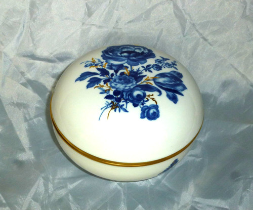 Meissen deckeldose aquatinta - meissen,