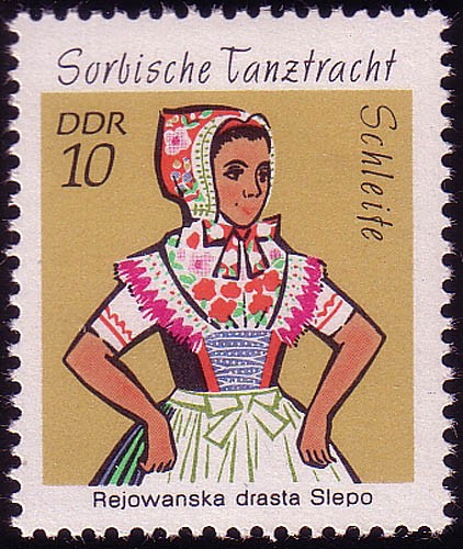 1723 sorbische tanztrachten - 1723,