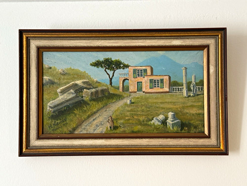 Original ölgemälde - original, h