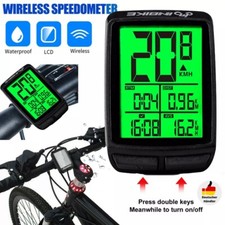 LCD Kabellos Fahrradcomputer