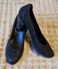 Högl 39 Pumps Absatzschuh Stöckelschuh Leder schwarz