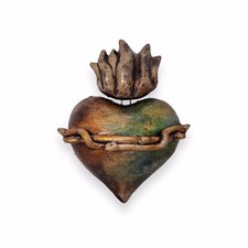 Herz ex voto Terrakotta