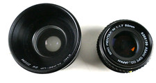 SMC Ashai Pentax-M  50mm 1:1.7 Standard Objektiv + EMC Close-up 2x Zoom S-5366