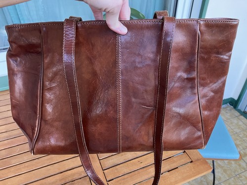 Damen retro vintage leder - vintage,