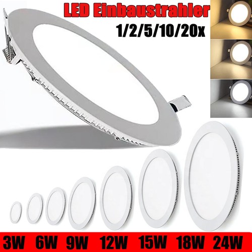 Led panel einbauleuchte - led,