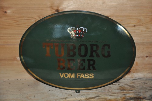 Brauereischild,Emailschild,TUB