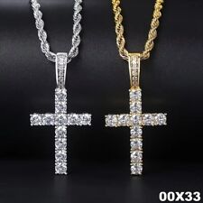 Luxus Damen Kette Kreuz