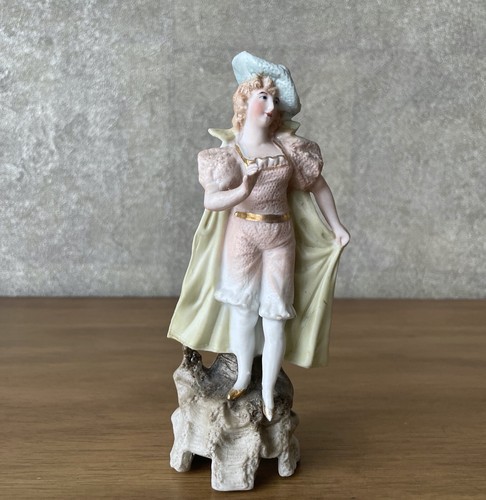 Antike figur bisquitporzellan - figur,