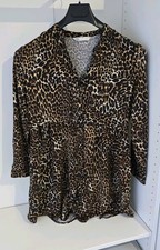 Zara Leopard Hemdblusenkleid