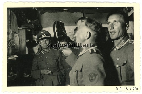 Orig foto feldgendarmerie im - foto,