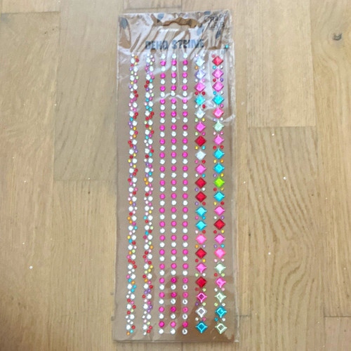 Mehrfarbiges selbstklebendes