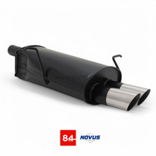 BMW E46 320i/323i/328i einflutig Sportendschalldämpfer 2x76mm MS-Design