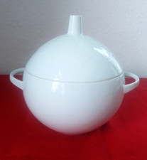 Terrine mit Deckel Rosenthal Porzellan Dekor Lotus Weiss 1,7L von Björn Wiinblad