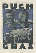 Puch Graz Automobilhersteller Brücke Felgen Speichen Motor Motor Original 355