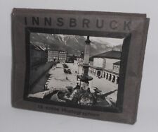 INNSBRUCK LILLIPUT MAPPE, 12/14 echte Photographien, 9x7cm, gebr., GUT erhalten