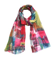 Seide Seidentuch Langschal