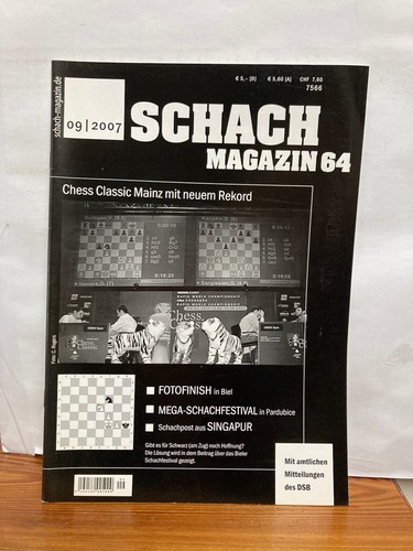 Schachmagazin 2007 - 64, 09/2007