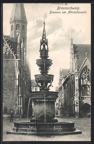 Braunschweig brunnen am - brunnen,