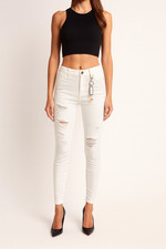 Melly&CO Röhrenjeans High