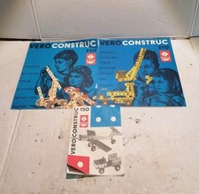 DDR Vero Construc Montageanleitung Bauanleitung Baukasten Spielzeug Bausteine