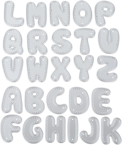 Alphabet stanzformen - alphabet, stanzformen,26