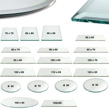 Kaminglas Tischplatte