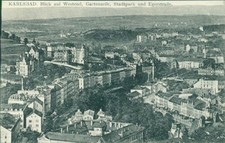 Ansichtskarte Karlsbad Blick